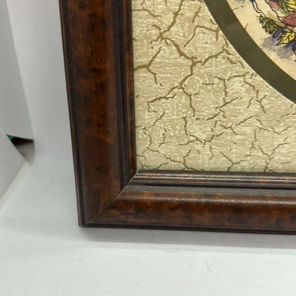 Floral Framed Home lnteriors Wall Art with Inspirational Quote. Ruth 1:16 - Picture 6 of 8